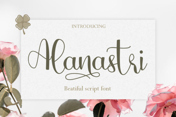 Alanastri: How This Elegant Handwritten Font Elevates Campaign Visuals