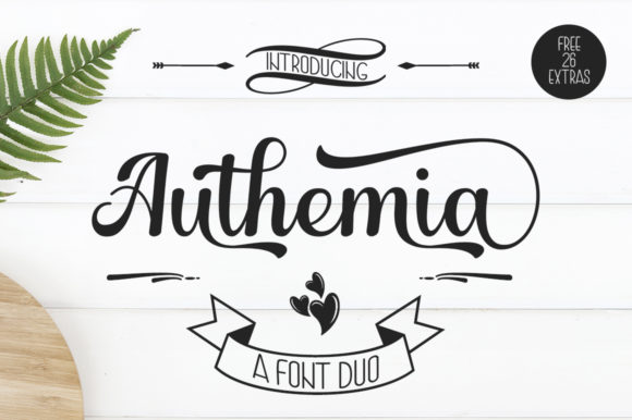 Authemia: A Bold Handwritten Font for Web Design