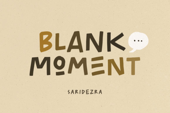 Blank Moment: A Cute Handwritten Font for Crafters
