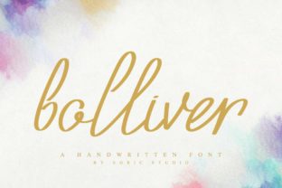Bolliver: The Elegant Script Font for Small Business Branding