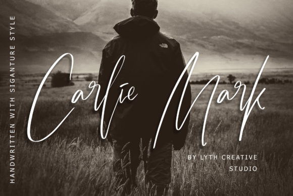 Carlie Mark: A Handwritten Font for Editorial Design