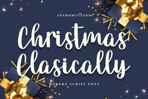 Christmas Classically: A Script Font for Festive Campaigns and Handwritten Charm