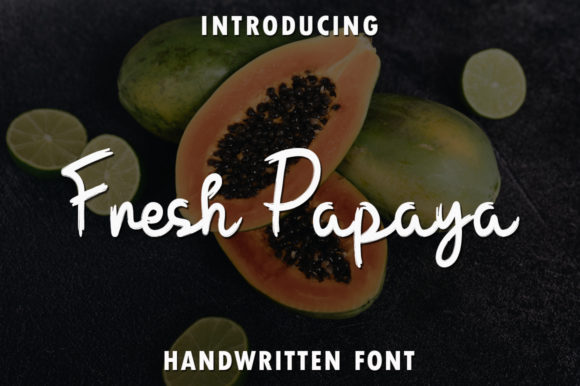 Fresh Papaya: A Sweet Script Font for Modern Web Design
