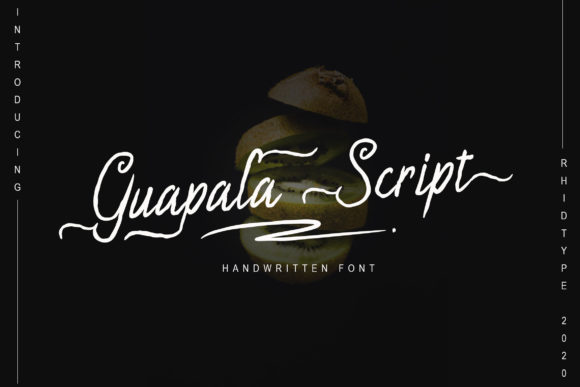 Gualapa: A Handwritten Font for Authentic Campaigns
