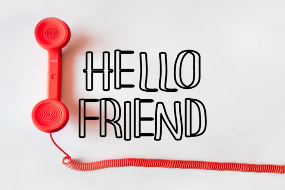 Hello Friend: A Handwritten Font That Elevates Small Business Branding