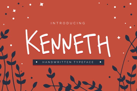 Kenneth: A Friendly Handwritten Font for Web Design