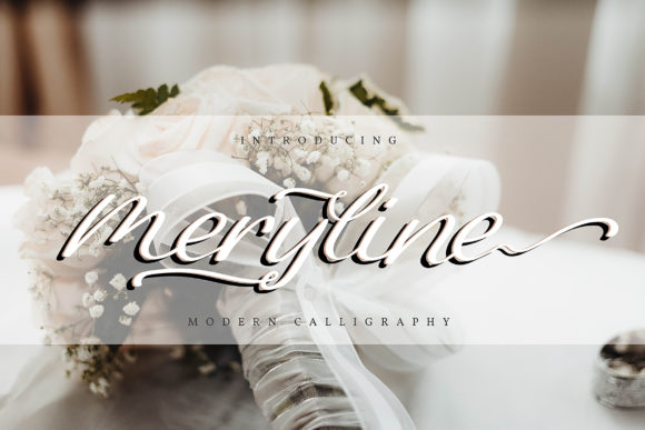 Meryline: A Luxurious Handwritten Font for Editorial Design