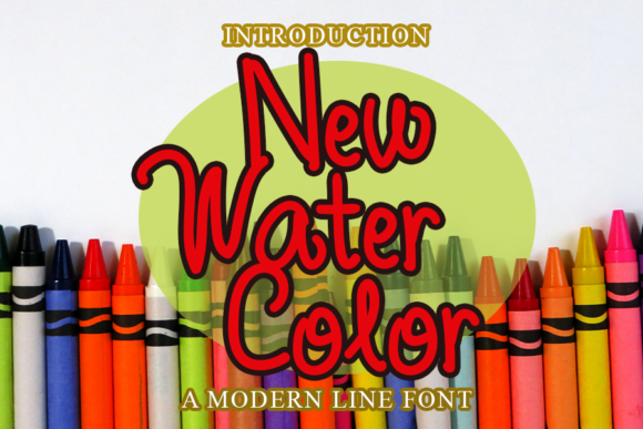 New Watercolor: A Playful Handwritten Font for Web Design