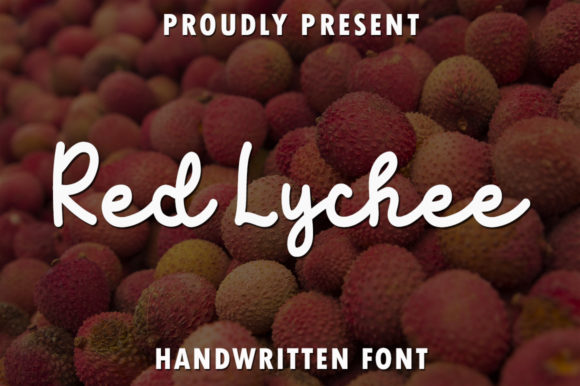 Red Lychee: A Handwritten Font for Editorial Design