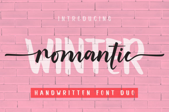 Romantic Winter Font: A Designer’s Review of This Versatile Script Amp Typeface