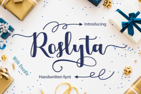 Roslyta: A Joyful Handwritten Font for Scroll-Stopping Digital Campaigns