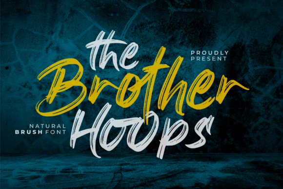 The Brother Hoops: A Handwritten Font for Your Brand