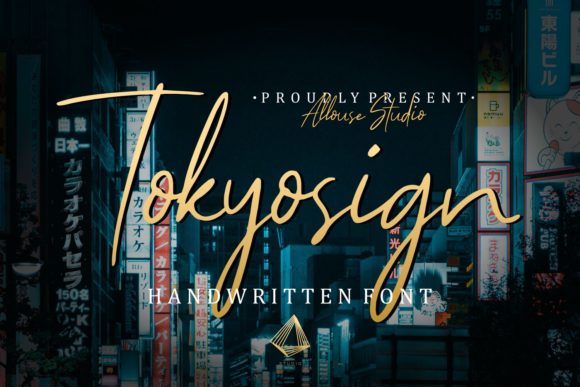 Tokyosign: A Stylish Script Font for Elegant Editorial Design