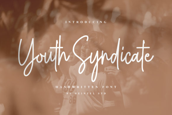 Youth Syndicate: The Handwritten Font for Bold Marketing